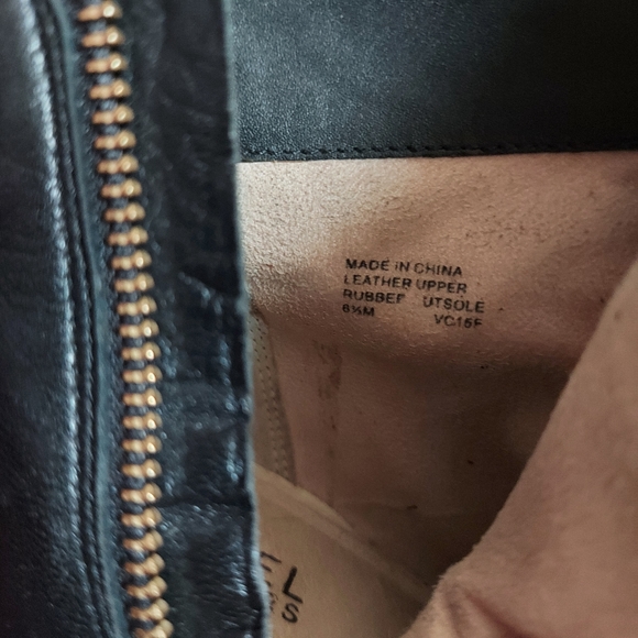 MK black leather booties - Picture 4 of 6